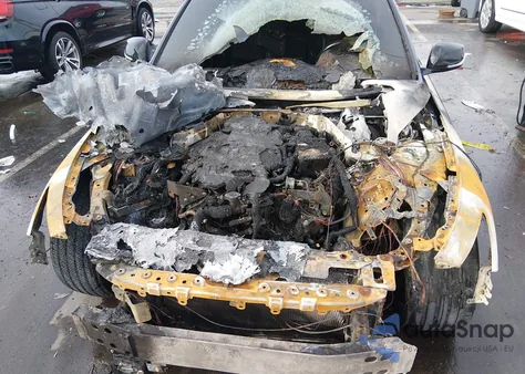 2018 Infiniti Q50 3.0T Red Sport 400 z USA, uszkodzony, nr VIN JN1FV7AP1JM461379